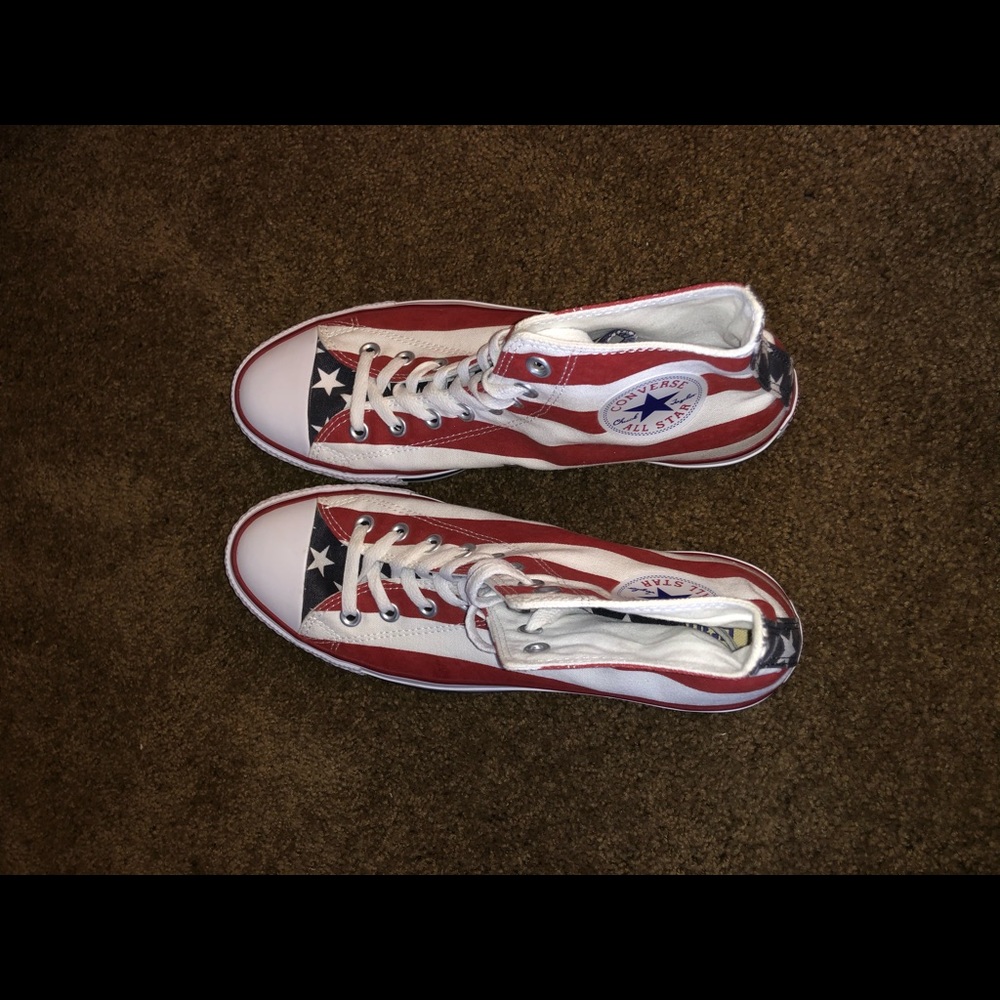 American flag Converse